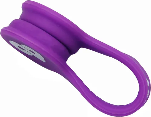 Vista 2 de MaximalPower™ Lazos magnéticos giratorios, clip electrónico y organizador de cables, silicona, multicolor (paquete de 5)