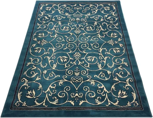 Vista 9 de Alfombra Conur Collection con diseño floral, moderna, contemporánea, tradicional, Verónica, 3 opciones