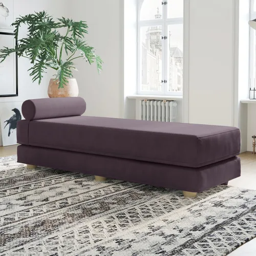 Vista 12 de Jaxx Alon Daybed - Tumbona plegable con colchón de espuma viscoelástica de primera calidad, tamaño Queen, fabricado en los Estados Unidos