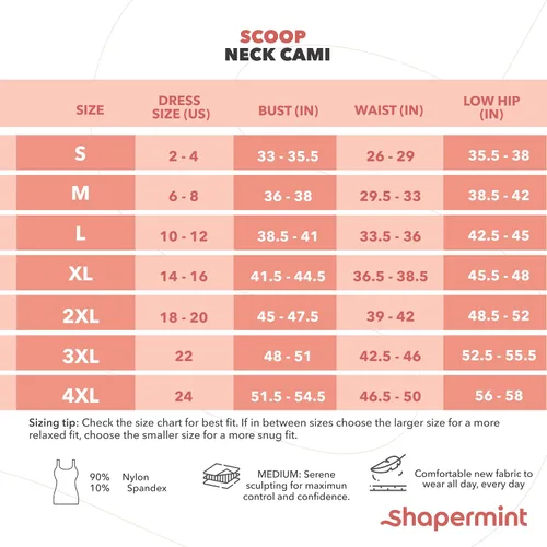 Vista 2 de Shapermint - Camisola de compresión con cuello redondo, control de abdomen y cintura, faja moldeadora