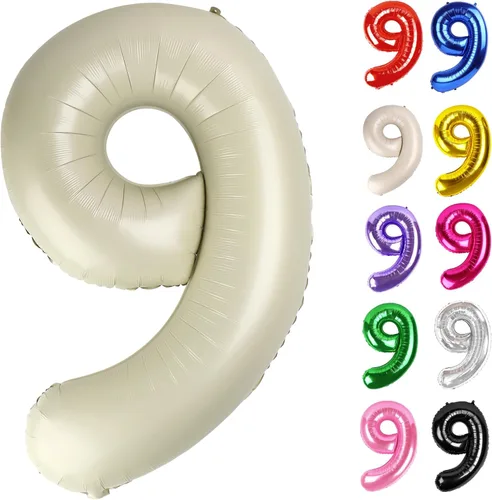 Vista 156 de Globo negro del número 0 de 40 pulgadas – globo número 0, decoraciones