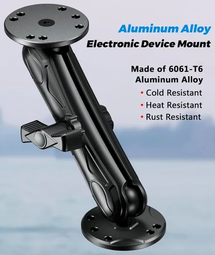 Vista 2 de VAZESWIN Soporte buscador de peces de bola de 1" para Garmin Striker 4/Plus