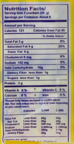 Vista 6 de M.Y. San Sky Flakes Galletas sabor ajo, paquete de 10, 8.8 onzas