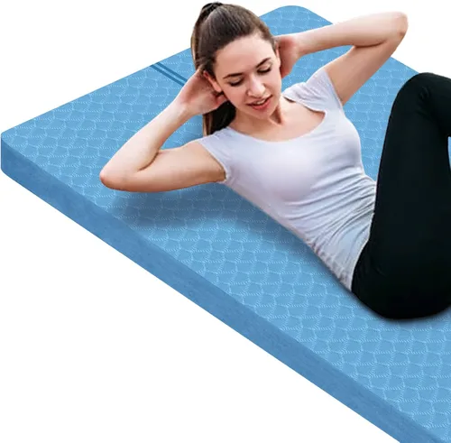 Vista 14 de nuveti Tapete Grande para Ejercicios - Tapete de Yoga de 15mm/20mm/30mm de Grosor Tapete de Ejercicios para Fitness, Yoga, Pilates, Estiramientos