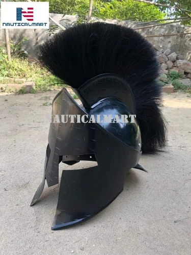 Vista 7 de 300 Spartan Muscle Armor con casco Maximus Leather Leg or Arm Guard Custom