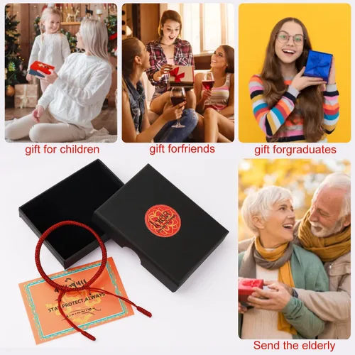 Vista 8 de Auténtica pulsera de nudo Dorje bendecida hecha a mano por monjes tibetanos con protección y talismán para mujeres y hombres