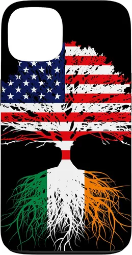 Vista 7 de iPhone 16 Ireland Born Irish Family Roots Irish American US Flag Gift Case