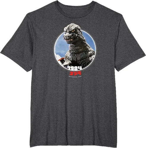 Vista 25 de Godzilla 1984 El regreso de Godzilla Icons of Toho - Camiseta pequeña Negro