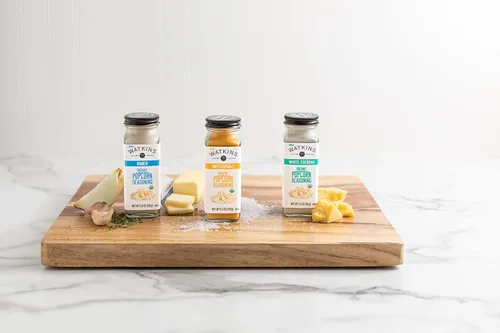 Vista 6 de Watkins Condimento orgánico gourmet de mantequilla y sal para palomitas de maíz, 5.3 onzas