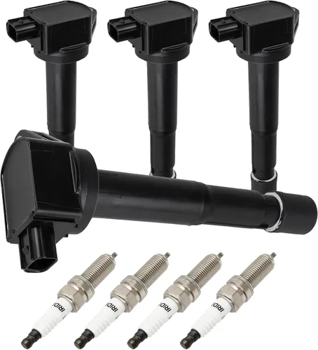 Vista 2 de 4 Ignition Coils with 4 Iridium Spark Plugs for Honda for Accord 2.4L L4