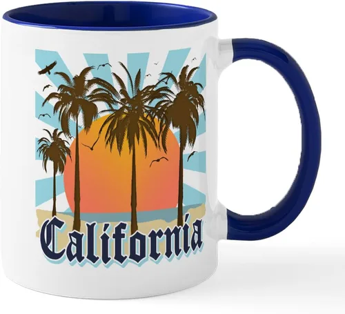 Vista 36 de CafePress Taza de café de cerámica de 11 oz (11.0 fl oz) de San Francisco Blanco - Taza San Francisco