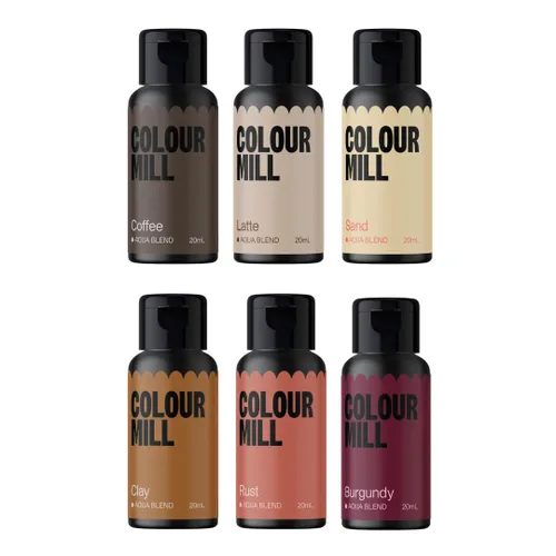 Vista 36 de Colour Mill Aqua Blend Colorante de alimentos a base de agua, 20 mililitros - Colección completa - Todos los 60