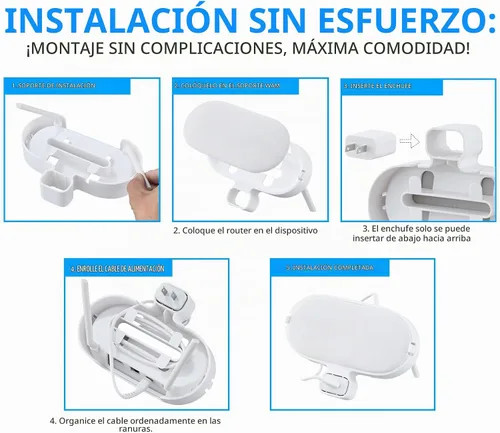Vista 8 de Soporte universal para transmisor de TV para Google TV Streamer 4K - Instalación sin taladros Diseño que ahorra espacio con funda de protección