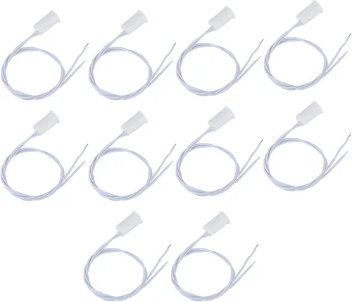 Vista 9 de Keenso Sensor magnético de ventana de puerta con cable de 10 piezas - Protección confiable del sistema de alarma para el hogar