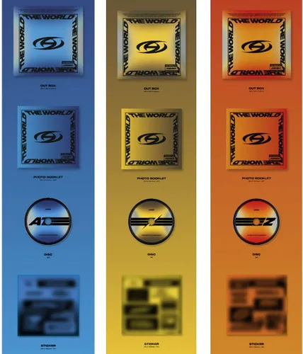 Vista 2 de DREAMUS Álbum ATEEZ - THE WORLD EP.1: MOVEMENT (SET Ver.) 3Album + 3 Póster plegado