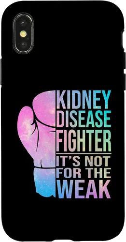 Vista 5 de iPhone 16 Kidney Disease Fighter Kidney Disease Awareness Case