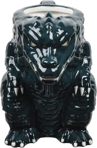 Vista 3 de Vandor Taza de cerámica esculpida de Godzilla