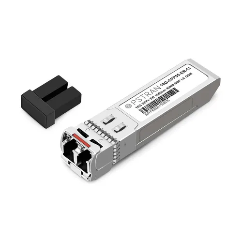 Vista 29 de 10GBASE-LR SFP+ Módulo Transceptor Óptico, 1310nm, 6.2 mi, DDM, Duplex LC SMF, 10 unidades, Gris, Sólido
