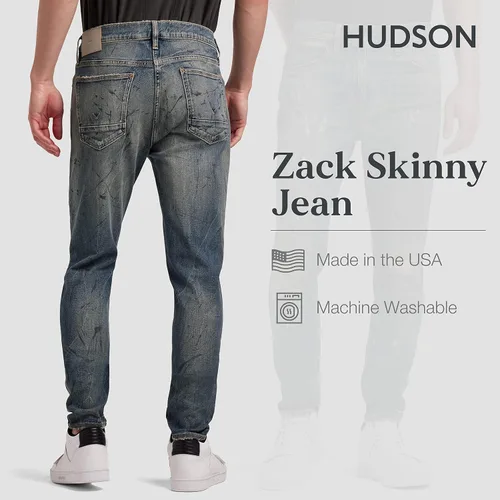 Vista 3 de HUDSON Men's Zack Super Skinny Jean