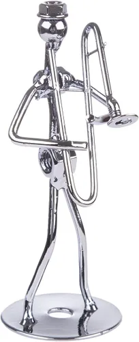 Vista 8 de Home Decor - Alambres y tornillos de hierro fundido, estatua/figura (reproductor de cello)