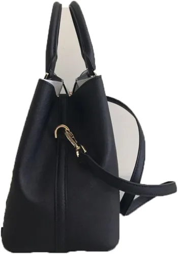 Vista 3 de Michael Kors Greenwich Grande Saffiano Cuero Grab Bag Azul