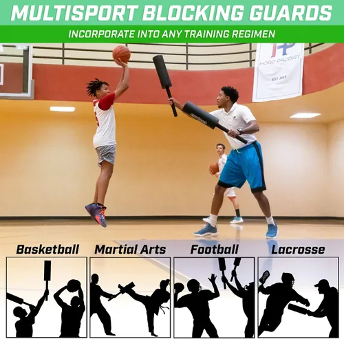Vista 2 de GoSports Almohadillas acolchadas para entrenamiento de combate y bloqueo – Paquete de 2 para artes marciales y entrenamiento deportivo