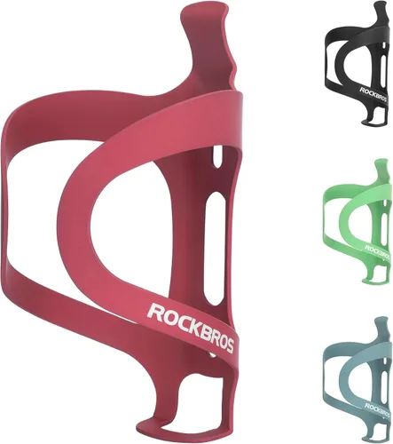 Vista 8 de ROCKBROS Portabidón para botella de agua para bicicleta, color negro