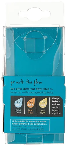 Vista 3 de Tommee Tippee Closer to Nature Advanced Comfort Teat Fast Flow