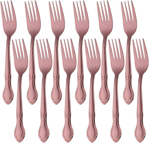 Vista 69 de Cucharas de sopa, cucharas redondas de acero inoxidable para caldo con borde de flor, juego de 12 piezas de acero inoxidable para café, azúcar