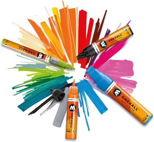 Vista 7 de Molotow One4All Recambio Acrílico 6.1 fl oz 231 - Fucsia Rosa