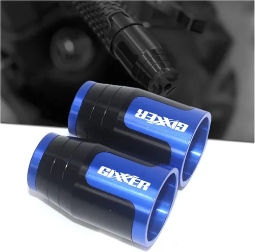 Vista 3 de Motorcycle Handle Bar End Weight Handlebar Grips Cap Anti Vibration Silder Plug for Suzuki Gixxer 150sf 250sf 155 Accessories (Color : Blue)