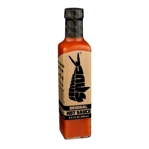 Vista 7 de Salsa picante Hank Sauce, salsa de pimiento picante versátil, salsa picante suave y con sabor único, salsa multiusos