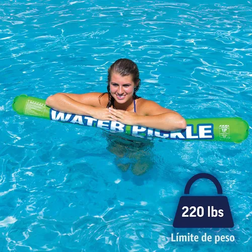 Vista 2 de WOW Sports - Fideos inflables de piscina con pepinillos de agua - Perfecto para piscinas, natación y flotación - Dispositivo de flotación
