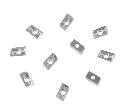 Vista 6 de Accusize Industrial Tools APKT11T308-LH Insertos de carburo para mecanizado de aluminio, juego de 10 piezas, 0058-1130x10 APKT11T308-G2