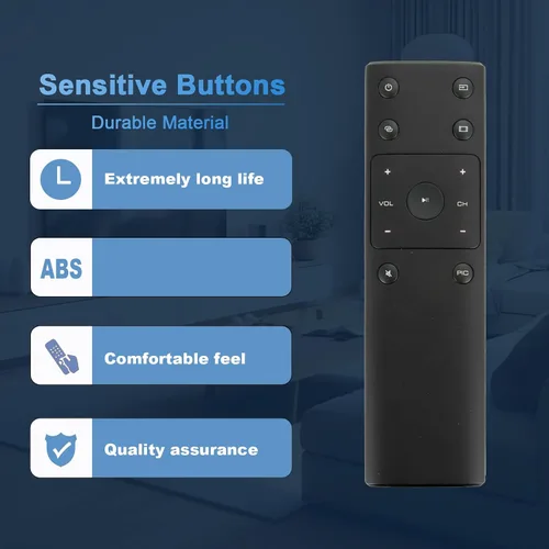 Vista 7 de Nuevo XRT132 Reemplazo remoto para VIZIO Smart TV E50-D1 E55-D0 E50x-E1 E50-E3 E55-E1 E55-E2 E60-E3 E43U-D2 E48U-D0 E50U-D2 E55U-D0 E55U-D0 E55U-D0