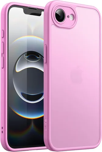 Vista 27 de JETech Funda mate para iPhone 17 de 6.3 pulgadas, protección contra caídas de grado militar, carcasa trasera translúcida esmerilada minimalista