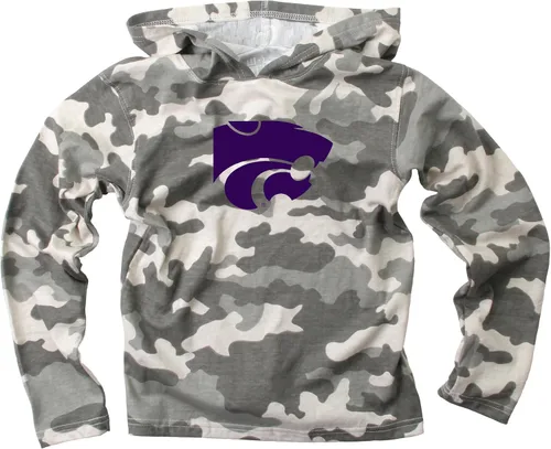 Vista 11 de Wes and Willy Camiseta de manga larga con capucha de camuflaje para niños