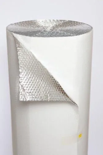 Vista 5 de Ant Enterprises NASA TECH - Kit de aislamiento de puerta de garaje con núcleo de espuma blanca reflectante 8L x 7H