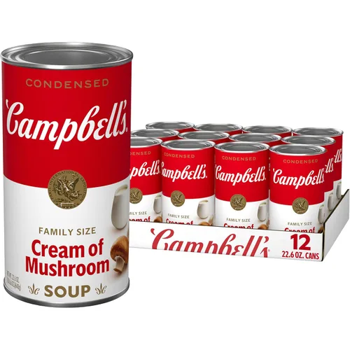 Vista 9 de Campbell's Sopa Condensada Crema de Pollo, Tamaño Familiar, Lata de 22.6 oz