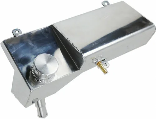 Vista 2 de Tanque de expansión de desbordamiento de refrigerante de aluminio para 1996-2004 Ford Mustang Cobra GT SVL Mach 4.6L V8