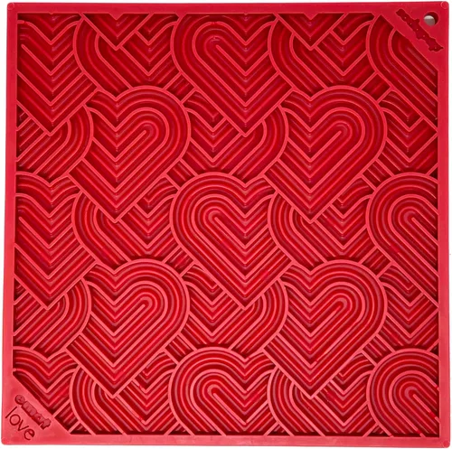 Vista 10 de SodaPup Flower Power eMat - Tapete Alimentador Duradero para Lamer Fabricado en EE.UU. con Goma No Tóxica, Segura para Mascotas, Apta para Alimentos
