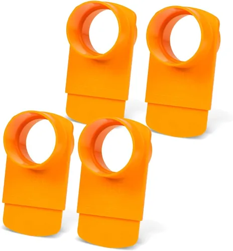 Vista 12 de POWERTEC 70294 - Puerta de ráfaga integrada de 2-1/2 pulgadas, resistente a obstrucciones, ajuste de plástico ABS cónico antihuecos para sistemas