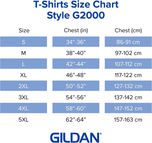 Vista 5 de Gildan - Camiseta de ultraalgodón estilo G2000 para adulto, unisex, paquete múltiple