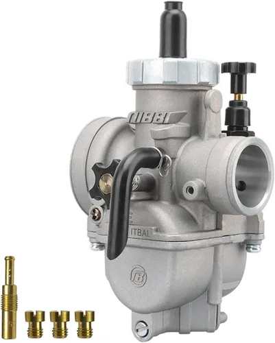 Vista 9 de NIBBI Carburador PE24 de 0.945 in Carburador de motocicleta con jets de carburador compatible con motor de motocicleta de 125 cc a 150 cc