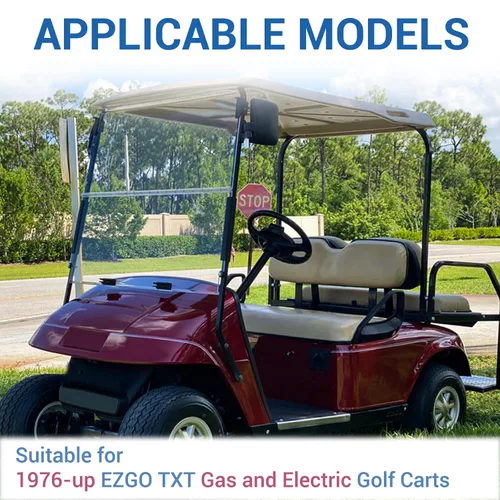 Vista 2 de EZGO TXT - Juego de rodamientos y sellos de eje delantero adecuado para carros de golf eléctricos y gasolina EZGO TXT de 1976 en adelante, OEM #