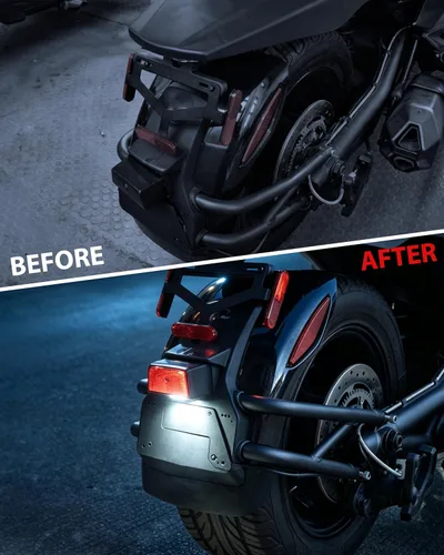 Vista 3 de SAUTVS Luz LED de matrícula para Can-Am Spyder F3 F3-S