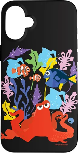 Vista 22 de Funda para iPhone 16 Disney PIXAR Finding Dory Nemo, Marlin y Hank