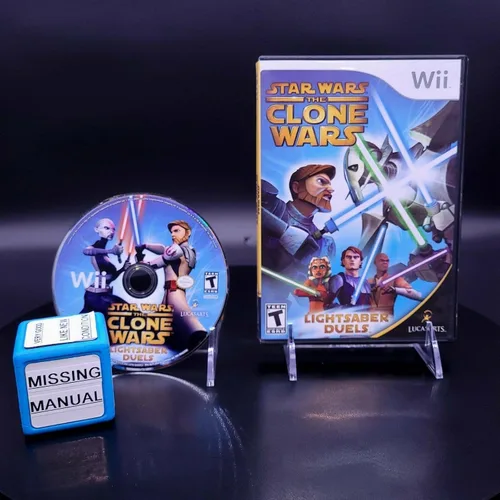 Vista 9 de Star Wars the Clone Wars Lightsaber Duels - Nintendo Wii