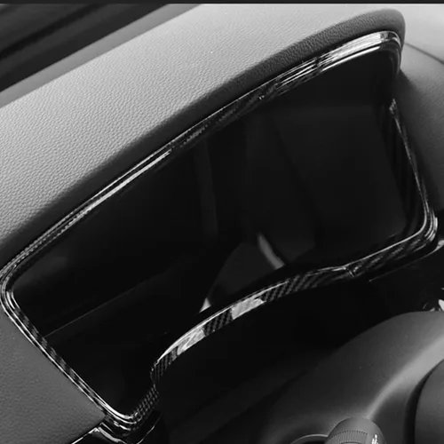 Vista 7 de MUXEE 11th Gen Civic Dash Board Instrument Panel Dial Dashboard Trim Cover Frame Trim for Honda Civic 2022 2023 2024 2025 2026 - ABS Carbon Fiber
