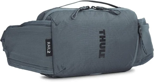 Vista 11 de Thule Hip Hydration Hip Pack - Soft Zippered Phone Pocket - External Elastic Pockets - Inner Pockets for Organization - Reflective Details and